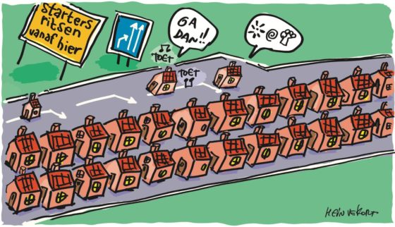 Positie van koopstarter: niet dramatisch, wel lastig